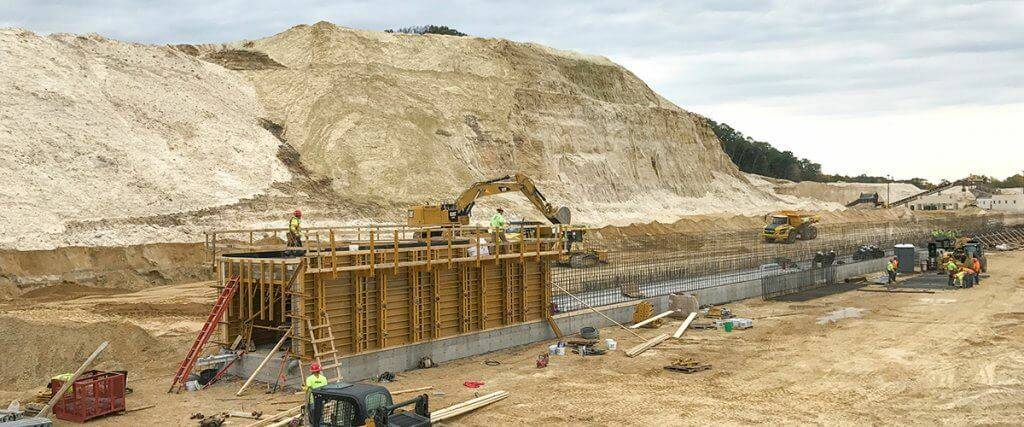 EFCO Formwork at Culvert Construction - Oakdale, Wisconsin