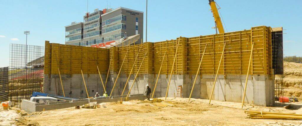 EFCO Formwork at Centennial Park Stadium - Jonesboro, Arkansas