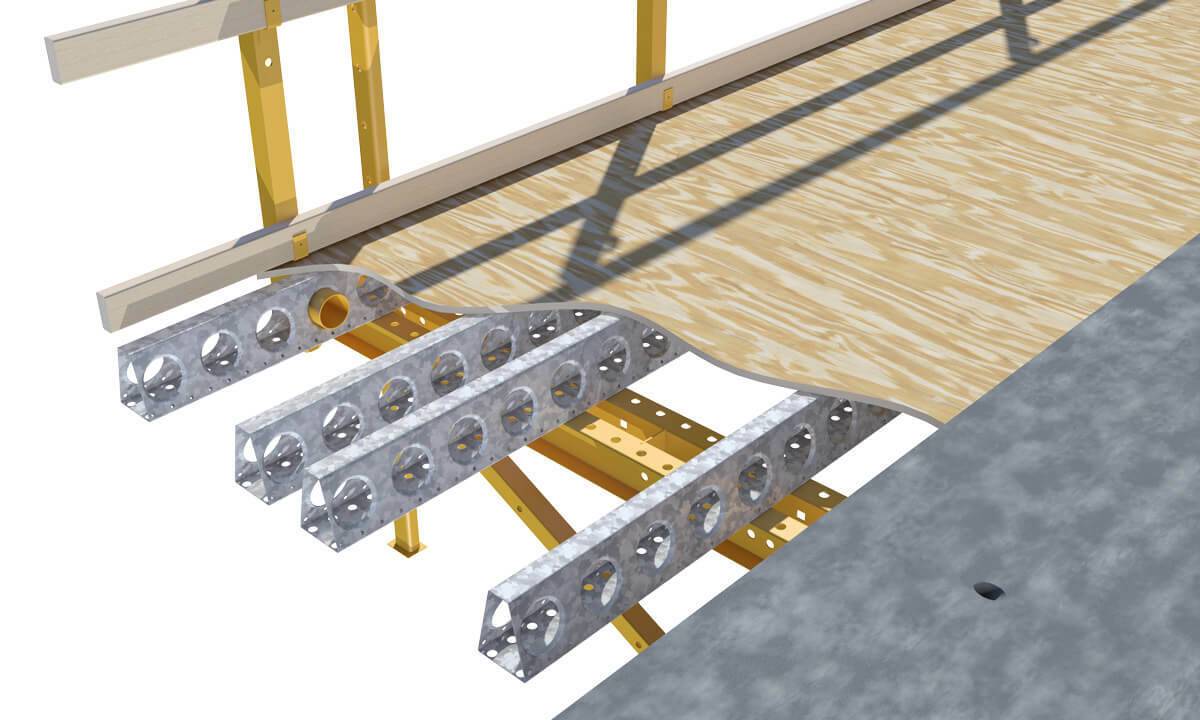 Heavy Duty Bridge Overhang Bracket Joist & Plywood EFCO Forms