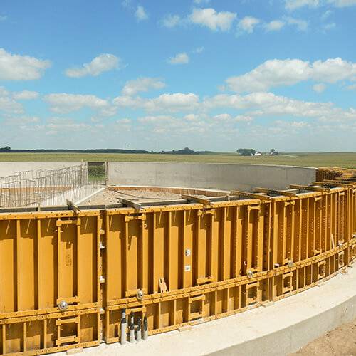 Curved Wall Formwork