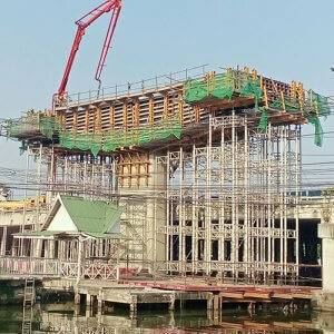 Adjustable Shoring System for Concrete Construction