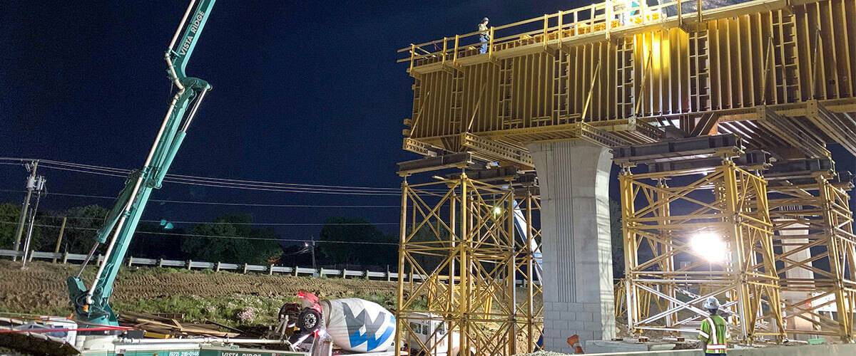 EFCO Formwork for Bridge Columns and Bridge Caps | SUPER PLATE GIRDER