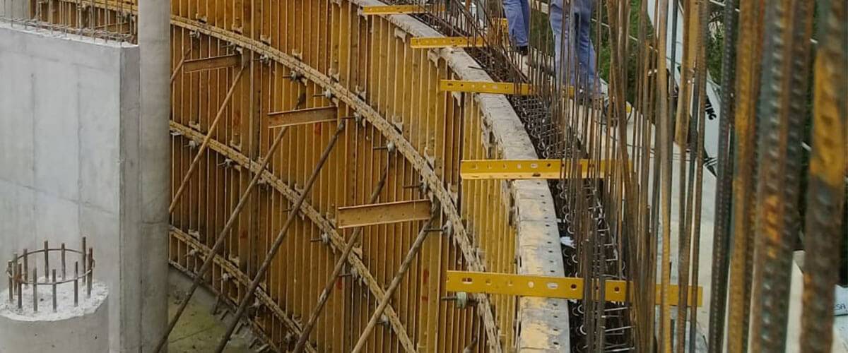 Circular Wall | Radius Wall Formwork