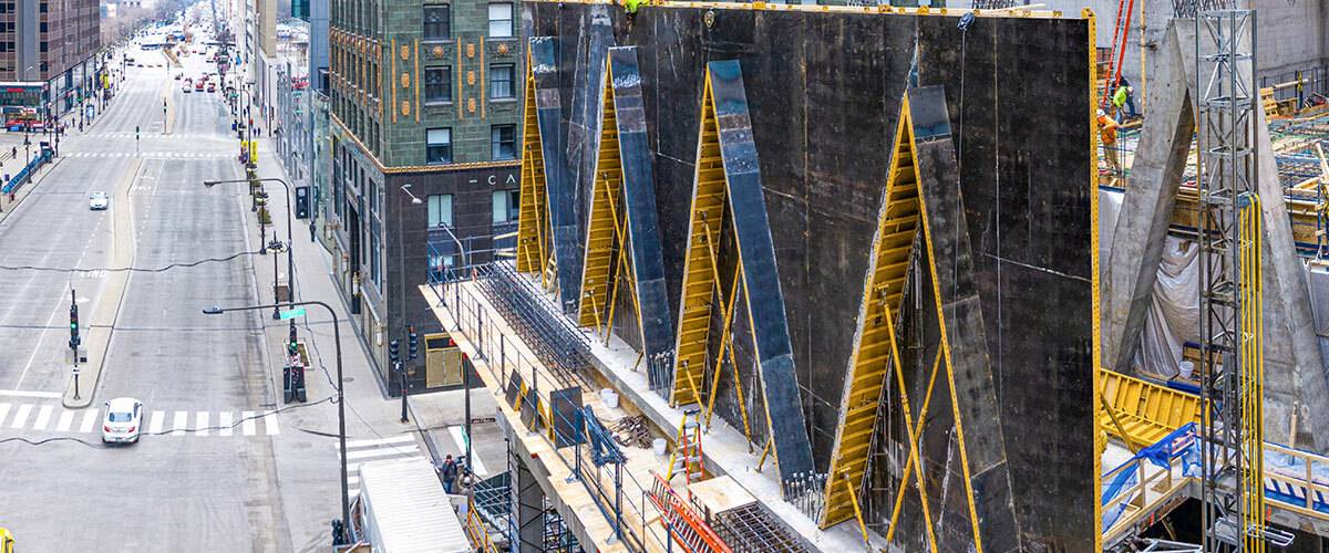 EFCO Formwork for Bridge Columns and Bridge Caps | SUPER PLATE GIRDER