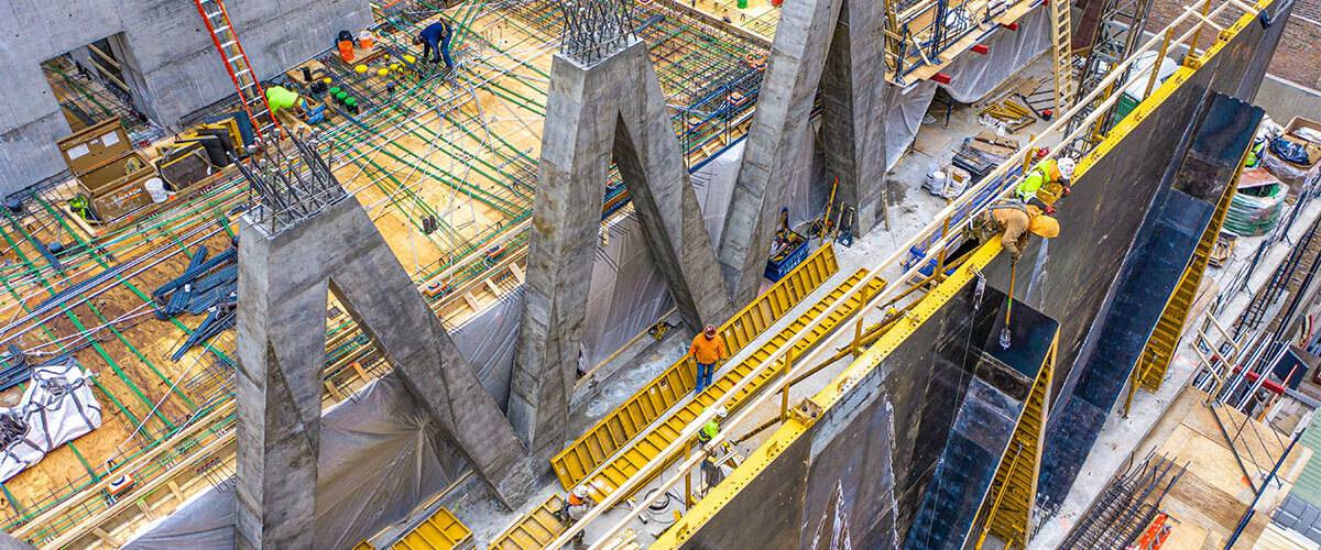 EFCO Formwork for Bridge Columns and Bridge Caps | SUPER PLATE GIRDER