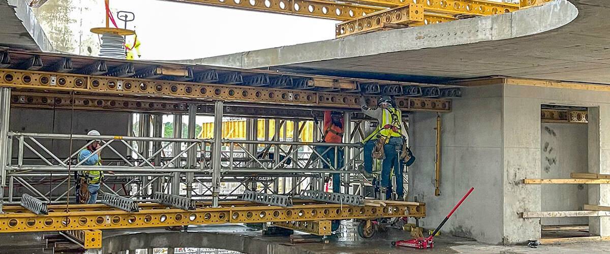 EFCO Formwork for Bridge Columns and Bridge Caps | SUPER PLATE GIRDER