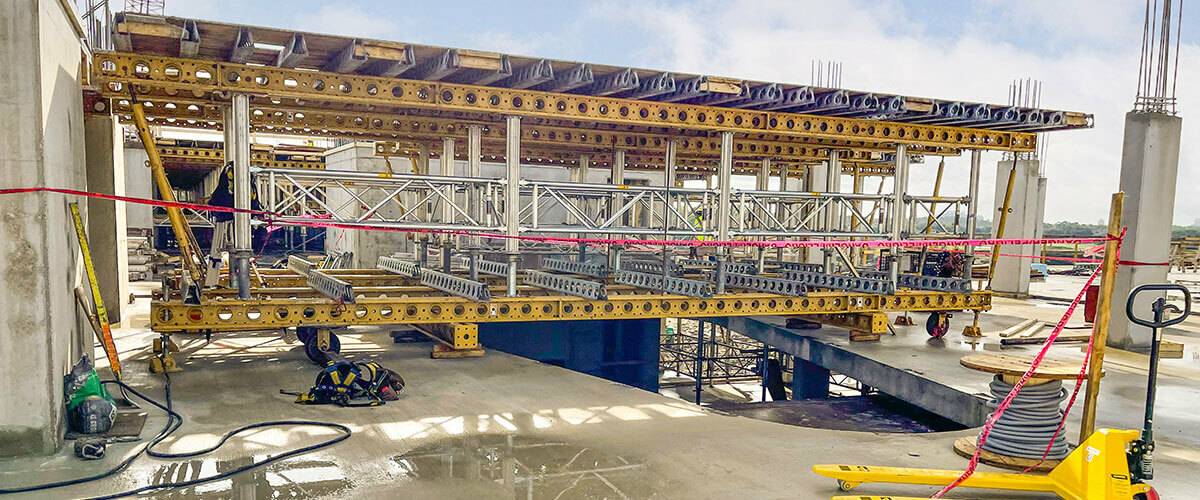 EFCO Formwork for Bridge Columns and Bridge Caps | SUPER PLATE GIRDER