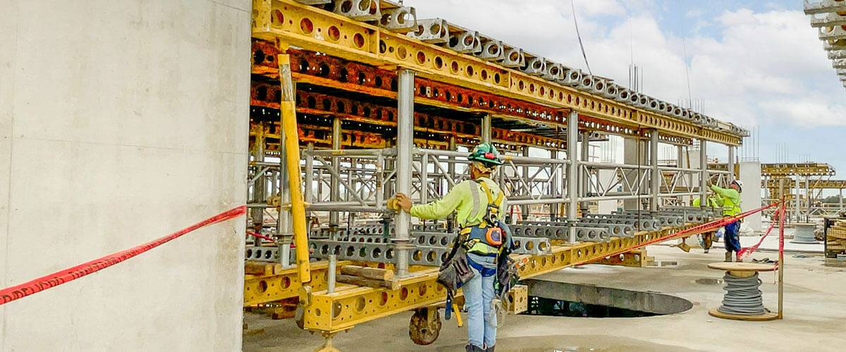 EFCO Formwork for Bridge Columns and Bridge Caps | SUPER PLATE GIRDER