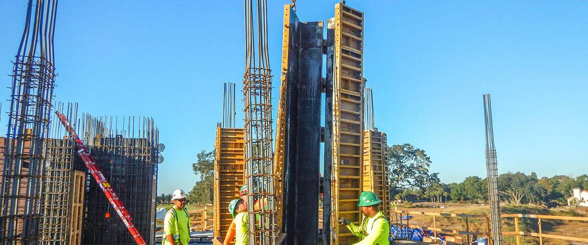 EFCO Formwork for Bridge Columns and Bridge Caps | SUPER PLATE GIRDER