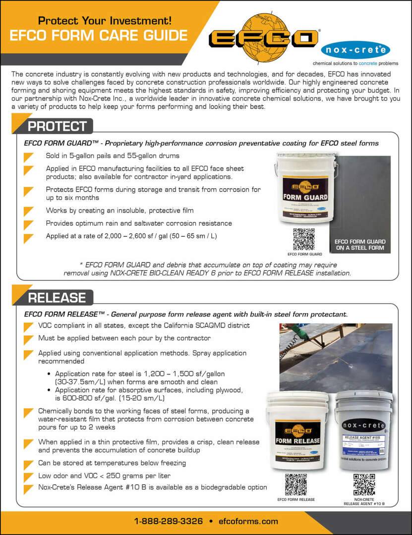 EFCOFORMCAREGUIDE500×6501 EFCO Forms