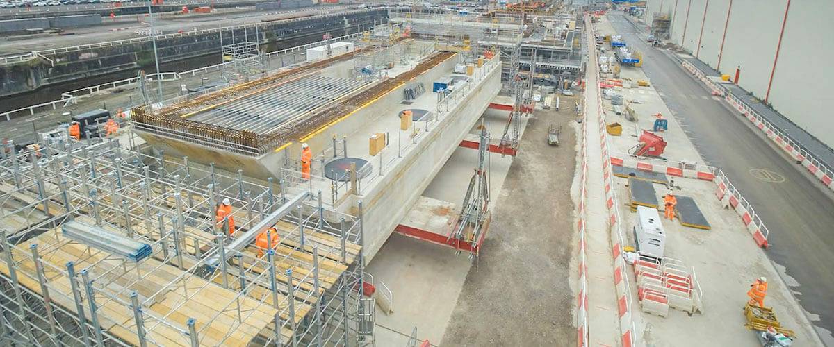 EFCO Formwork for Bridge Columns and Bridge Caps | SUPER PLATE GIRDER