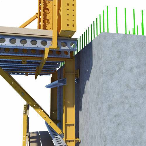 Cantilever Wall Formwork System