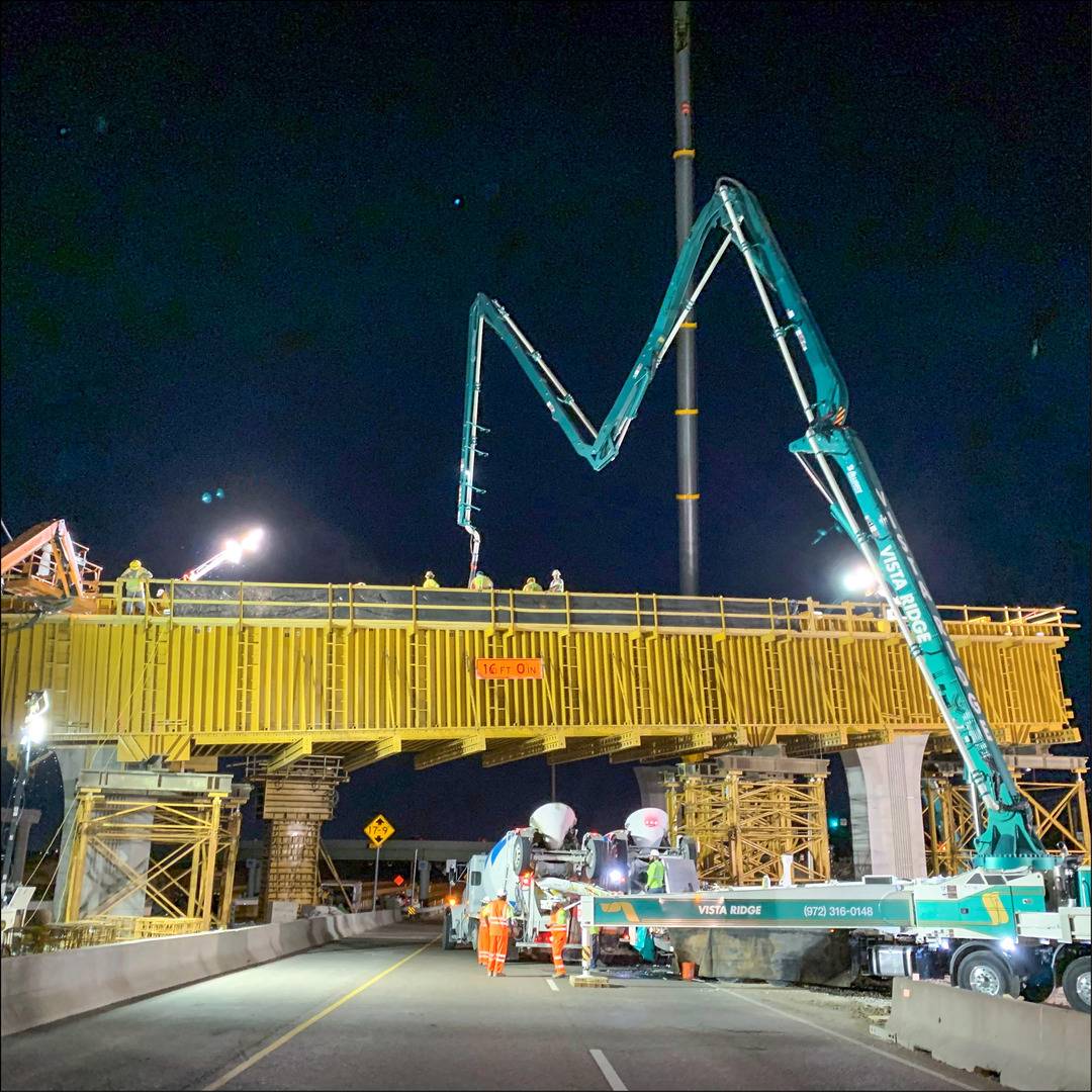 State Loop 12 | Dallas, Texas | Super PLATE GIRDER Formwork