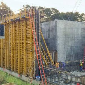 Lateral Concrete Pressures for High Walls | Formwork for Concrete Construction