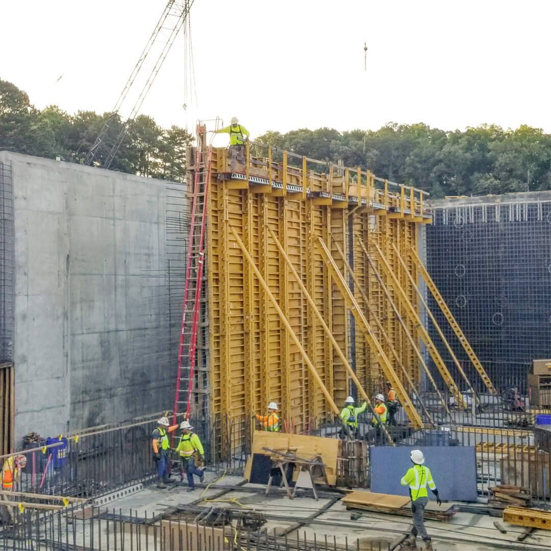 Lateral Concrete Pressures for High Walls | Formwork for Concrete Construction
