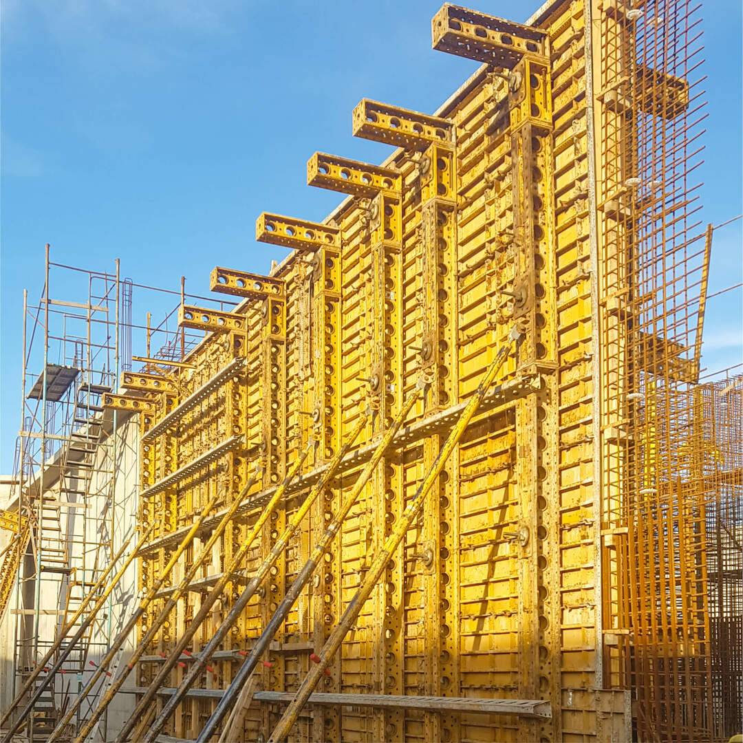 Formwork Used for the Construction of the Process Chamber of Tank