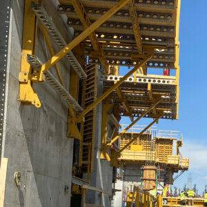 Cast-In-Place Concrete Formwork | Rail Climbing System