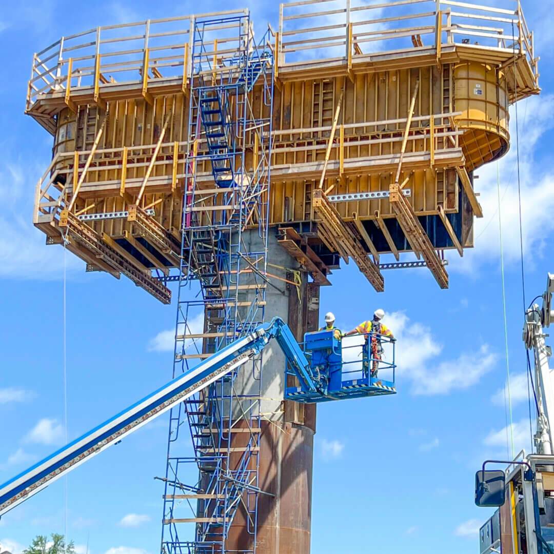 Madawaska Bridge Project Madawaska, Maine EFCO Forms