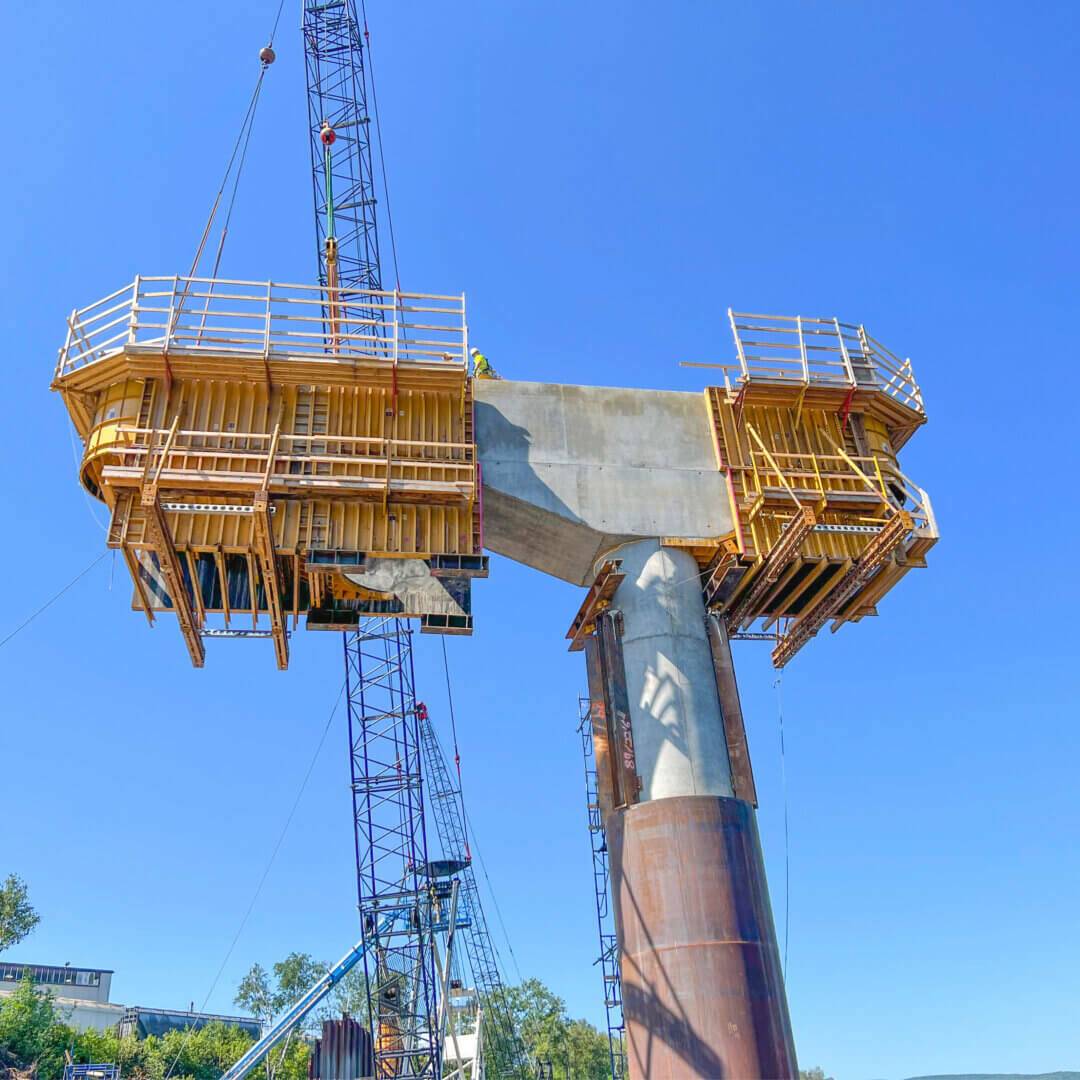 Madawaska Bridge Project Madawaska, Maine EFCO Forms