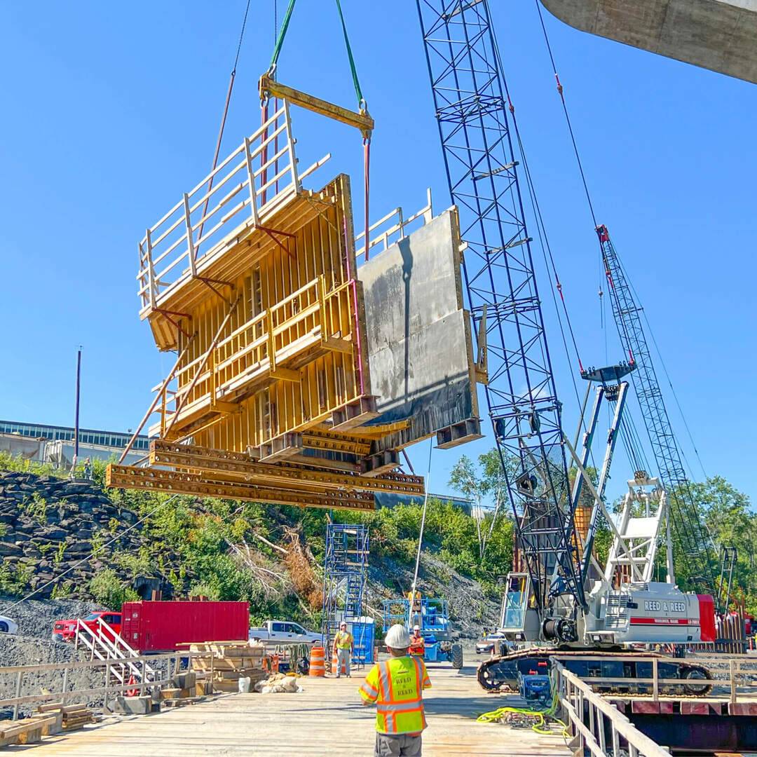 Madawaska Bridge Project Madawaska, Maine EFCO Forms
